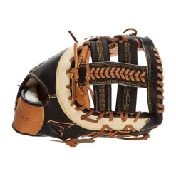 Outlet ⭐ Easton Professional Collection Hybrid 12.75" Baseball First Base Mitt: PCH-K70B Black, Tan 😍 -Glovegear Store f11d 10 21 easton professional collection hybrid 12 75 baseball first base mitt pch k70b 34404 8 l