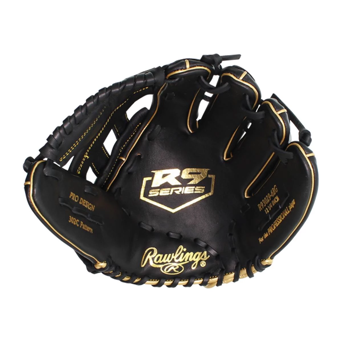 Cheap ๐ Rawlings R9 12.75" Baseball Glove: R93029-6BG Black, Gold โ๏ธ 15 Cheap ๐ Rawlings R9 12.75" Baseball Glove: R93029-6BG Black, Gold โ๏ธ - Image 13