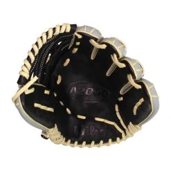 Cheapest 🧨 Wilson A2000 SuperSkin 1799 12.75" Baseball Glove: WBW1001121275 Black, Grey ✔️ -Glovegear Store f605 09 20 wilson a2000 superskin 1799 12 75 baseball glove wbw1001121275 33616 6 l