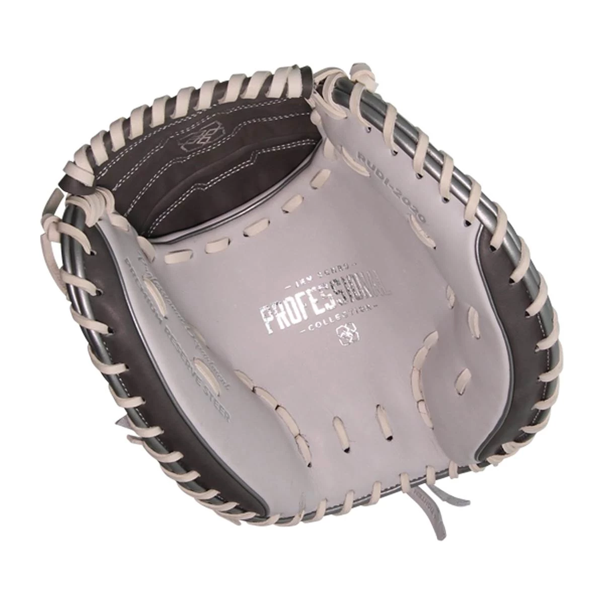 Hot Sale ⭐ Easton Professional Collection 34" Jen Schroeder Fastpitch Catcher's Mitt: RUDI2020 Grey, White ⭐ 8 Hot Sale ⭐ Easton Professional Collection 34" Jen Schroeder Fastpitch Catcher's Mitt: RUDI2020 Grey, White ⭐ - Image 6