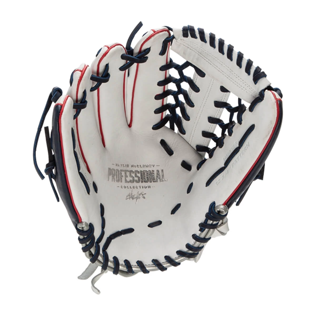 Best Sale β Easton Professional Collection Haylie McCleney 12.75" Fastpitch Softball Glove: HM8136 Navy, Red, White π 4 Best Sale β Easton Professional Collection Haylie McCleney 12.75" Fastpitch Softball Glove: HM8136 Navy, Red, White π - Image 2