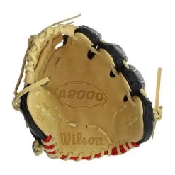 Budget ⭐ Wilson A2000 PF88 11.25" Baseball Glove: WBW1001071125 Black, Tan 😍 -Glovegear Store f755 09 20 wilson a2000 pf88 11 25 baseball glove wbw1001071125 33612 6 l