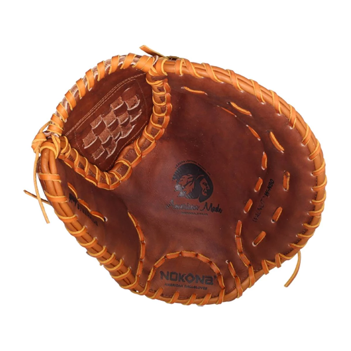 Promo ❤️ Nokona Walnut 14" First Base Mitt: W-N80C Brown ✨ 15 Promo ❤️ Nokona Walnut 14" First Base Mitt: W-N80C Brown ✨ - Image 13
