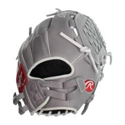 Best deal 👏 Rawlings R9 12.5" Fastpitch Softball Glove: R9SB125FS-3G Grey ⌛ -Glovegear Store f7e2 11 20 rawlings r9 12 5 fastpitch softball glove r9sb125fs 3g 33552 7 l