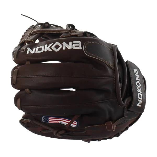Best Sale 🥰 Nokona X2 Buckaroo 11.75" Fastpitch Softball Glove: X2-V1175I Brown 🔥 13 Best Sale 🥰 Nokona X2 Buckaroo 11.75" Fastpitch Softball Glove: X2-V1175I Brown 🔥 - Image 11