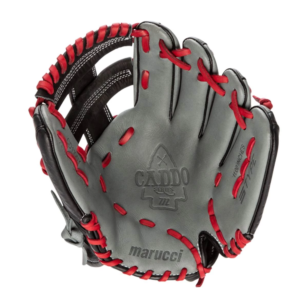 Cheapest 🛒 Marucci Caddo Series 11" Youth Baseball Glove: MFGCADD1100 Black, Grey, Red 💯 11 Cheapest 🛒 Marucci Caddo Series 11" Youth Baseball Glove: MFGCADD1100 Black, Grey, Red 💯 - Image 9