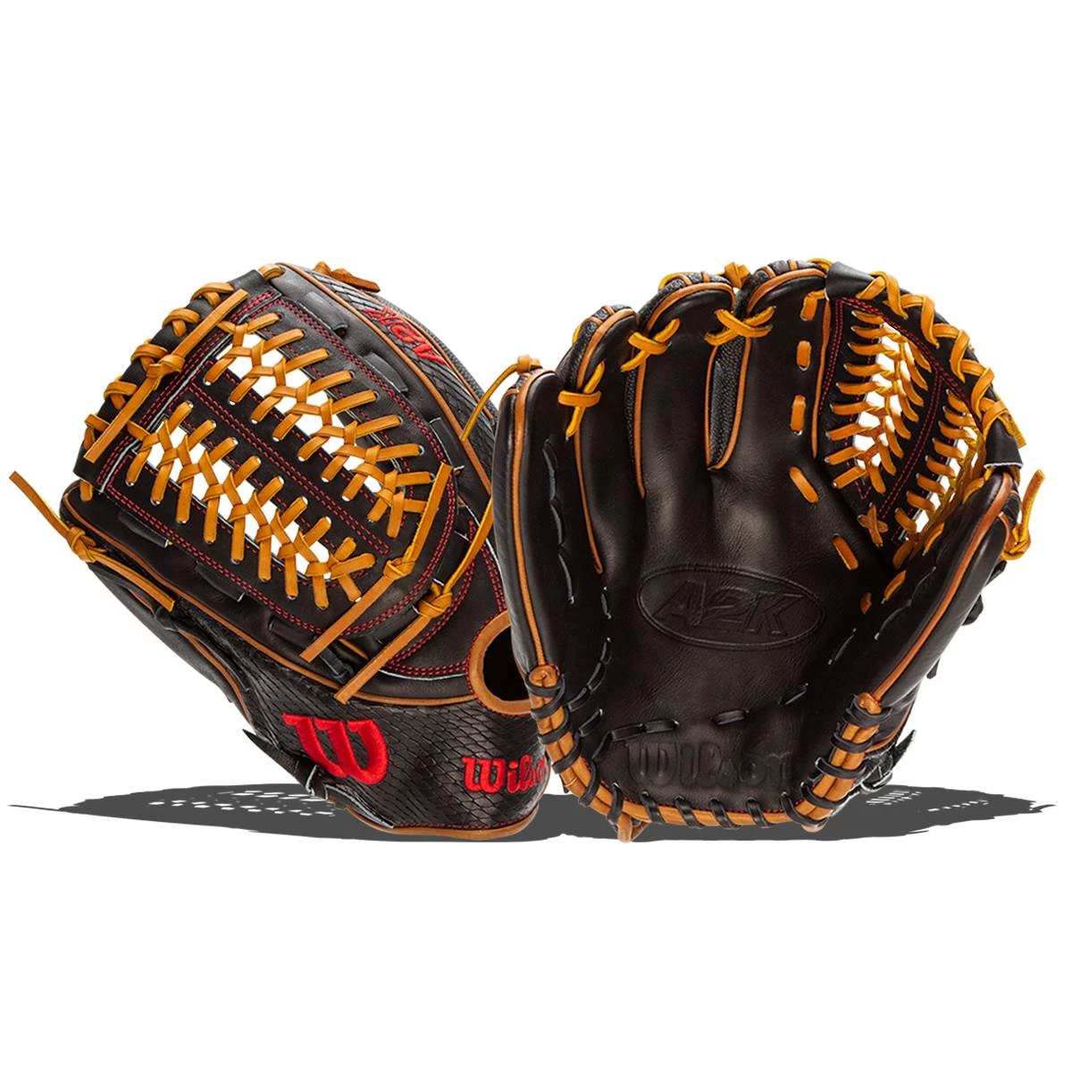 Promo ๐ Wilson A2K 11.75" SuperSkin Baseball Glove: WBW1000631175 Black, Tan ๐ 3 Promo ๐ Wilson A2K 11.75" SuperSkin Baseball Glove: WBW1000631175 Black, Tan ๐