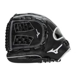 Flash Sale ❤️ Mizuno Pro Select 12.5" Fastpitch Softball Glove: GPSF1250BK Black, White 🎁 -Glovegear Store fb5a 11 21 mizuno pro select 12 5 fastpitch softball glove gpsf1250bk 30759 4 l