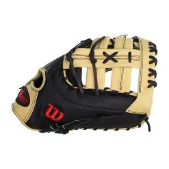 Discount 😍 Wilson A2000 SuperSkin 12.5" First Base Mitt: WTA20RB201620SS Black ❤️ -Glovegear Store fb71 08 19 31805 3 l