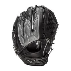 Brand new 😉 Mizuno Techfire 14" Slow Pitch Softball Glove: GTF1400 Black, Grey 👏 -Glovegear Store fc2d 08 21 mizuno techfire 14 slow pitch softball glove gtf1400 34556 14 l