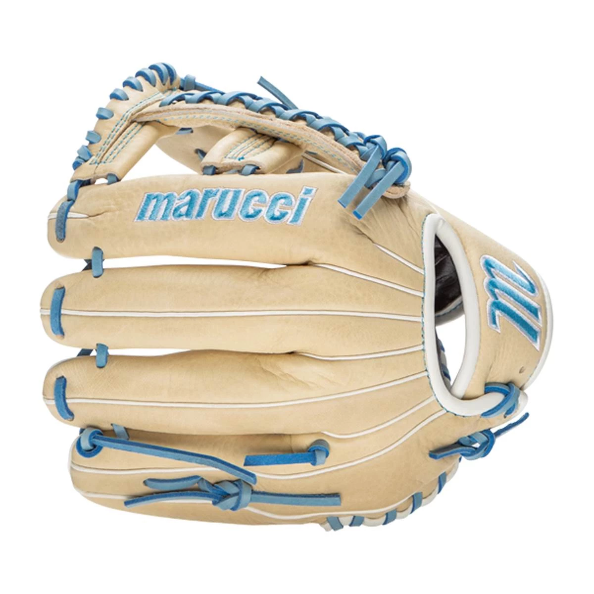 Cheapest 🔔 Marucci Palmetto Series 12" Fastpitch Softball Glove: MFGPLM1200FP Blue, Tan 😀 7 Cheapest 🔔 Marucci Palmetto Series 12" Fastpitch Softball Glove: MFGPLM1200FP Blue, Tan 😀 - Image 5