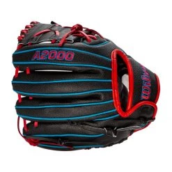 Cheap 🎁 Wilson A2000 SuperSkin PFX2 11" Baseball Glove: WBW10039711 Black, Blue, Red ⌛ -Glovegear Store fd1f 08 21 wilson a2000 superskin pfx2 11 baseball glove wbw10039711 34686 5 l