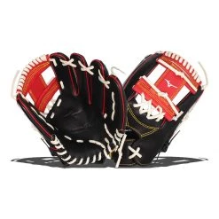 Top 10 ✔️ Mizuno Pro 11.75" Michael Chavis Baseball Glove: GMP2MC-600R Black, Red ⌛