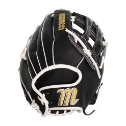 Deals 💯 Marucci Palmetto Series 12.50" Fastpitch Softball Glove: MFGPL1250FP Black, White 🌟 -Glovegear Store fd4c 08 19 31655 6 l