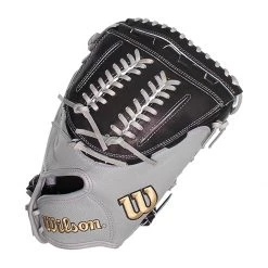Hot Sale ⭐ Wilson A2000 SuperSkin FPCM 34" Fastpitch Softball Catcher's Mitt: WBW10021834 Black, Grey 🔔 -Glovegear Store fd8f 09 20 wilson a2000 superskin fpcm 34 fastpitch softball catchers mitt wbw10021834 33637 3 l