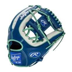 Cheapest 🧨 Rawlings Heart of the Hide R2G 11.5" Baseball Glove: PROR314-2RW Blue, Teal, White ❤️ -Glovegear Store fe3f 08 21 rawlings heart of the hide r2g 11 5 baseball glove pror314 2rw 34608 3 l