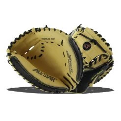 Budget 🔥 All Star Pro Elite 33.5" Baseball Catcher's Mitt: CM3000SBT Black, Tan ✨ -Glovegear Store feca 10 21 all star pro elite 33 5 baseball catchers mitt cm3000sbt 6029 6030 l